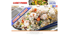 Desktop Screenshot of luckypandasc.com